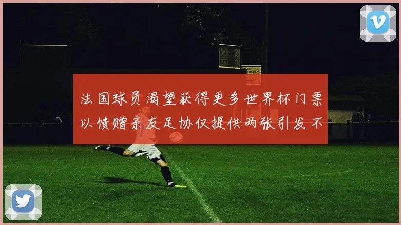 法国球员渴望获得更多世界杯门票以馈赠亲友足协仅提供两张引发不满